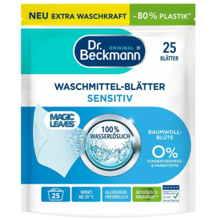 DR.Beckmann Magiczne listki do prania 25szt. uniwersalne