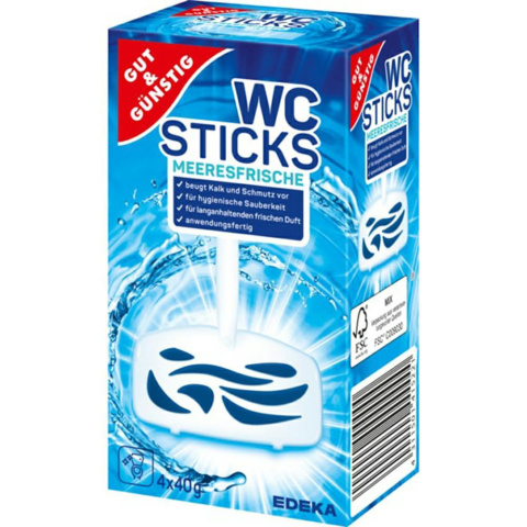 G&G Zawieszka do WC 4x40g Ocean G&G Zawieszka do WC 4x40g Ocean