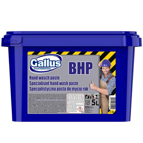 Pasta BHP do mycia rąk Gallus 5l Pasta BHP do mycia rąk Gallus 5l