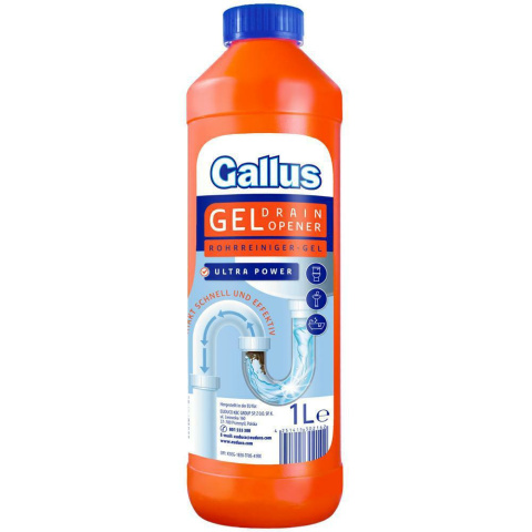 Gallus Udrażniacz do rur 1l Gallus Udrażniacz do rur 1l
